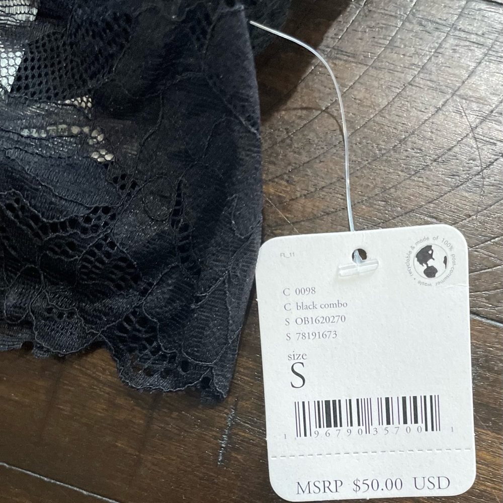 NWT pack of 2- Free People intimately everyday lace longline bralette - Picture 3 of 5
